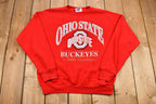 Vintage 1990s Ohio State Buckeyes Graphic Crewneck Sweatshirt