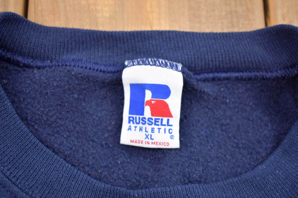 Vintage 1990s Russell Athletics Fire Rescue Crewneck Sweatshirt