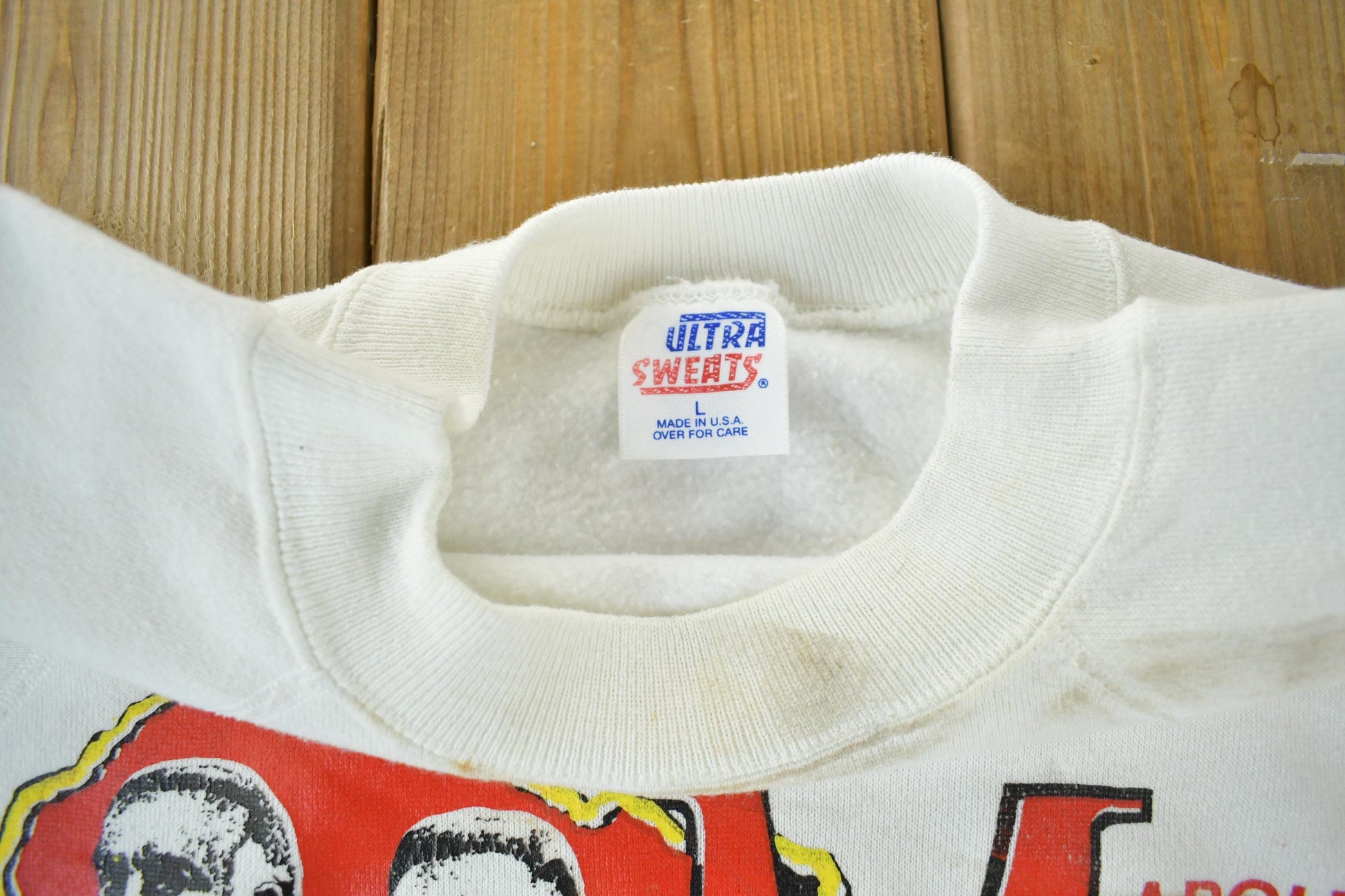 Vintage 1980's Black History Crewneck Sweatshirt Men's Large