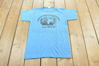 Vintage 1980s Three Dollar Deweys Ale House Souvenir T-Shirt Made In USA Mens XS