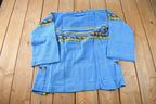 True Vintage 1960s Deadstock Helen Sue Psychedelic Knit Acrylic Sweater
