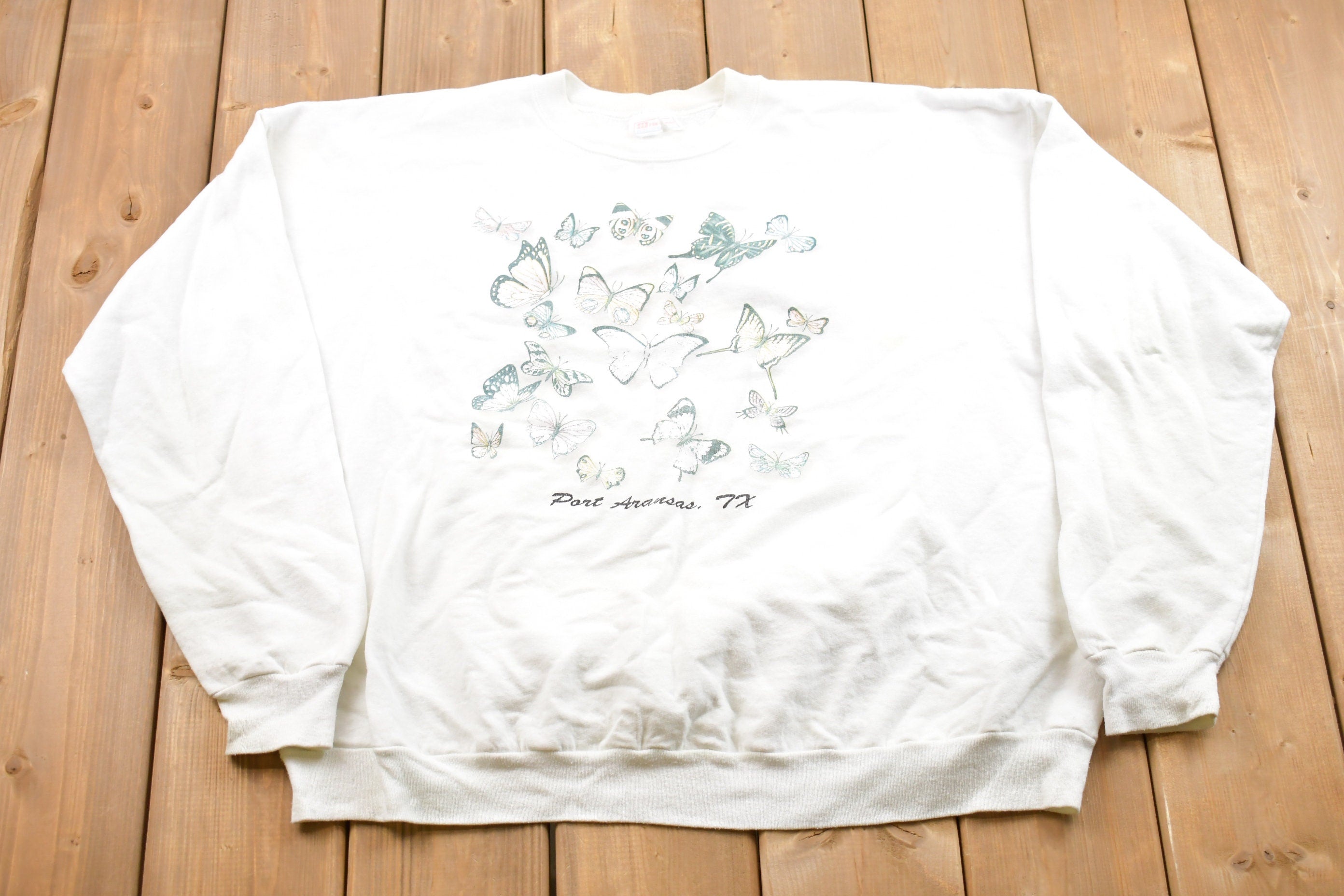 Vintage 1990s Port Aransas Texas Crewneck Sweatshirt