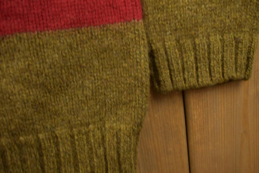 Vintage 1990s American Eagle Striped Knitted Sweater