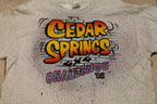 Vintage 1996 Cedar Springs Challenge Graphic T Shirt