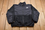 Vintage 1990s Kids The North Face Denali Full Zip Fleece Sweater  Sportswear  90s Zip Up Fleece  Streetwear  Athleisure  90s TNF