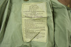 Vintage 1993 Army Woodland Camo Cold Weather Military Field Jacket