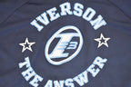 Vintage 1990s Allen Iverson The Answer Snap Button Shirt Men's XL