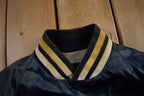 Vintage 1980s Summit Racing Equipment Satin Bomber Jacket