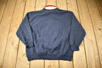 Vintage 1990s Bobbie Brooks Winter Theme Collared Crewneck Sweatshirt