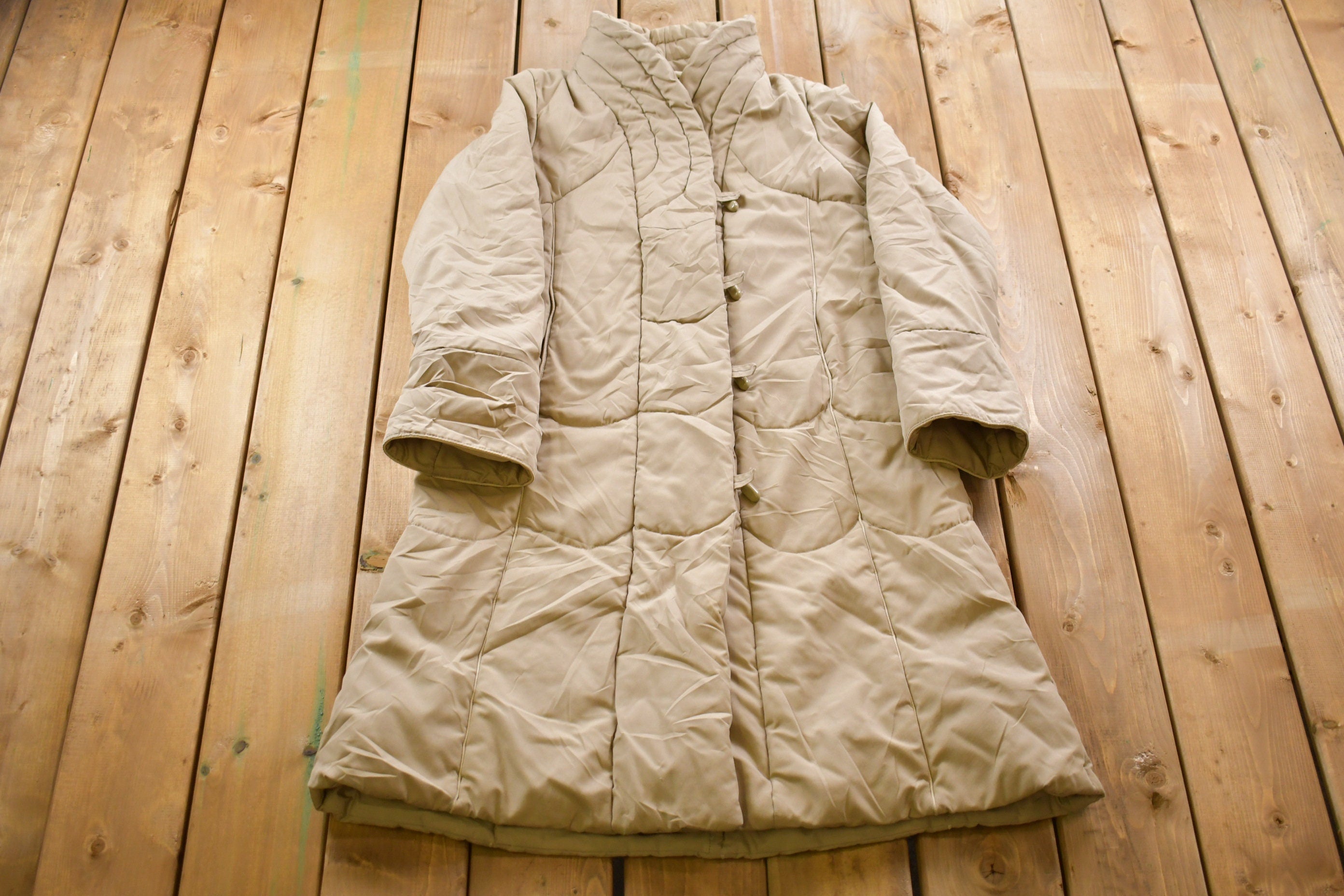 Vintage 1990s Mod Maid Puffer Jacket