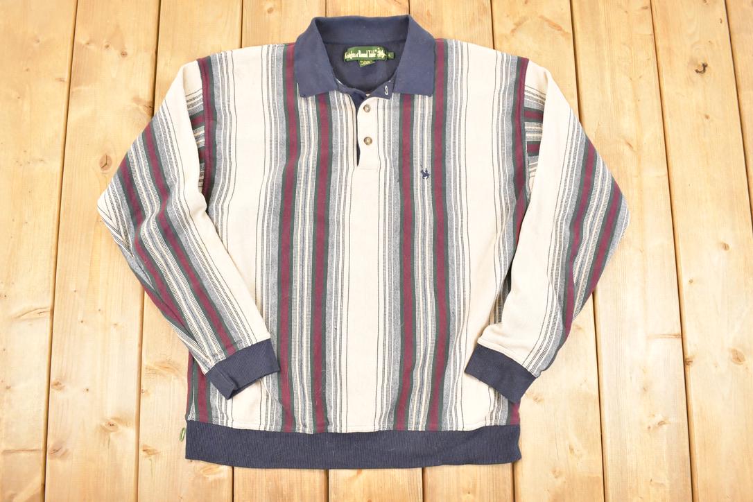 Vintage 1990s Knights Of Round Table Quarter Button Up Shirt Men's L