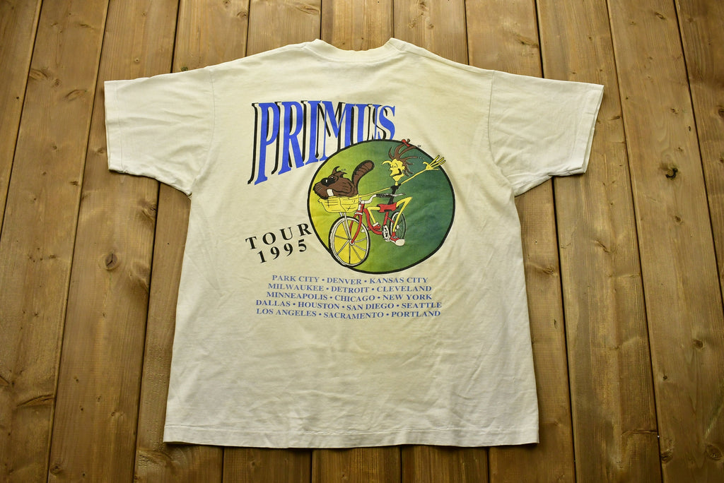 Vintage 1995 Primus Tales From The Punchbowl Tour Band T-shirt