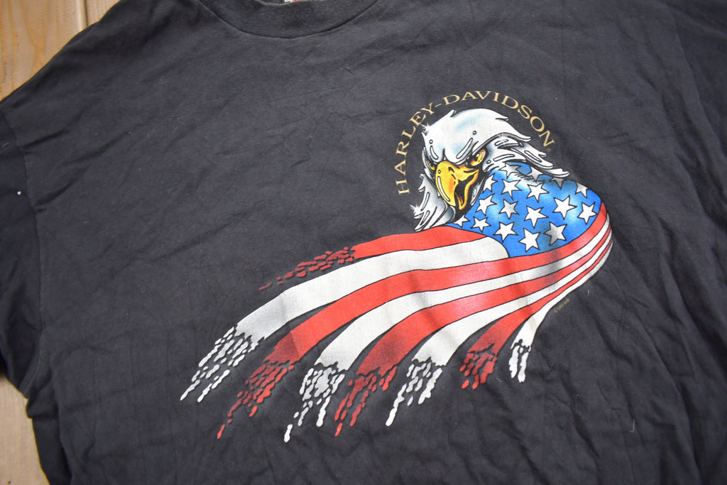 Vintage 1997 Vandervest Harley Davidson Peshtigo WI T-Shirt