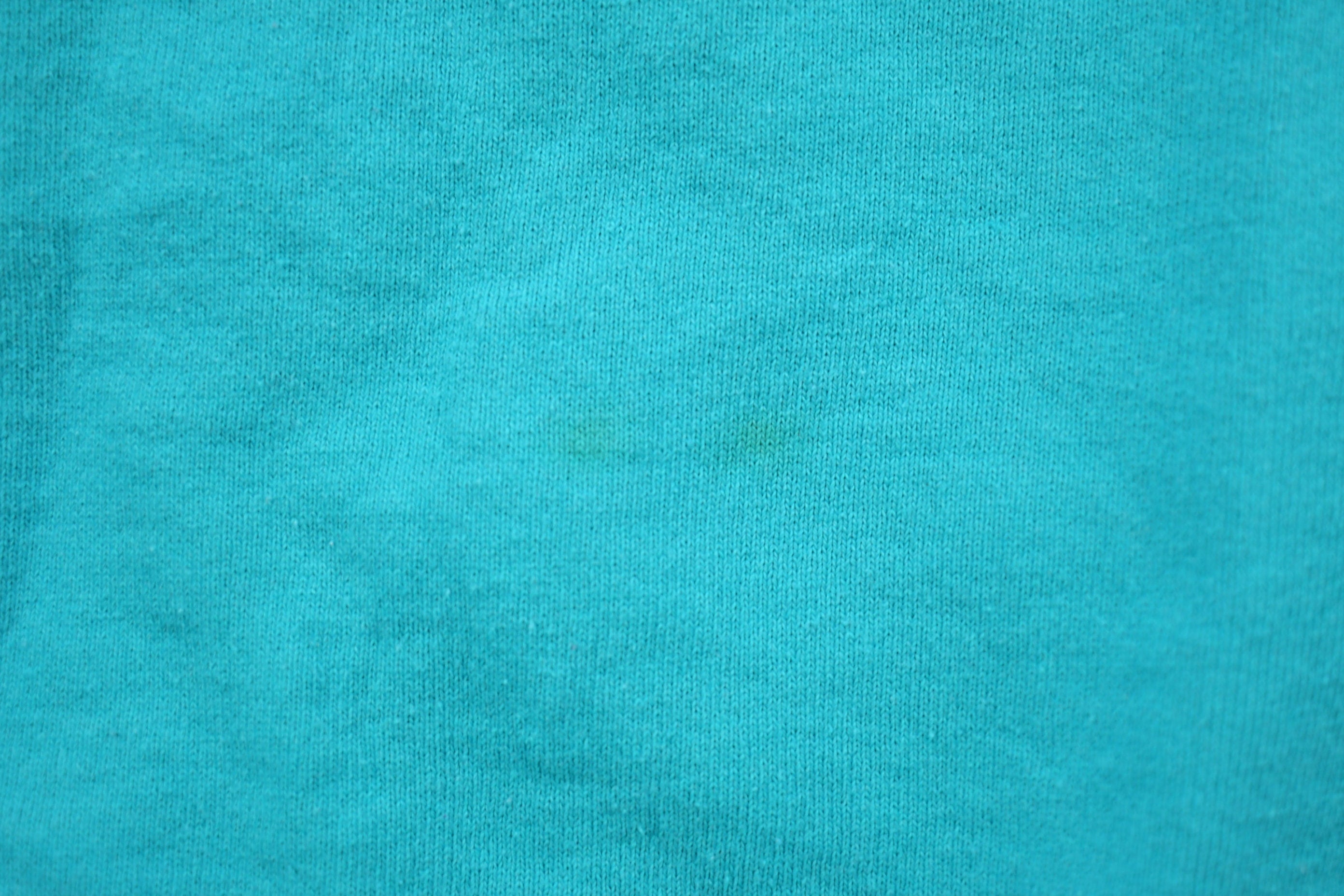 Vintage 1990s Turquoise Floral Theme Crewneck Sweater