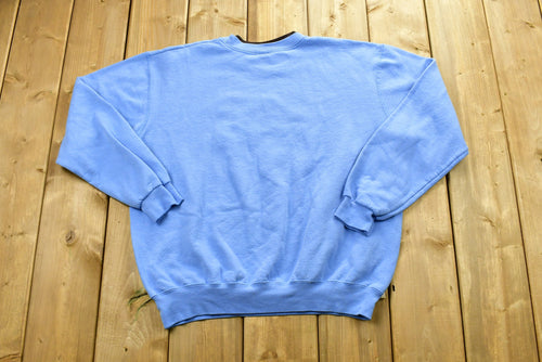 Vintage 90's Cute Bird Embroidered Crewneck / 90s Crewneck / Nature / Animals / Vintage Sweatshirt / American Streetwear / Pullover