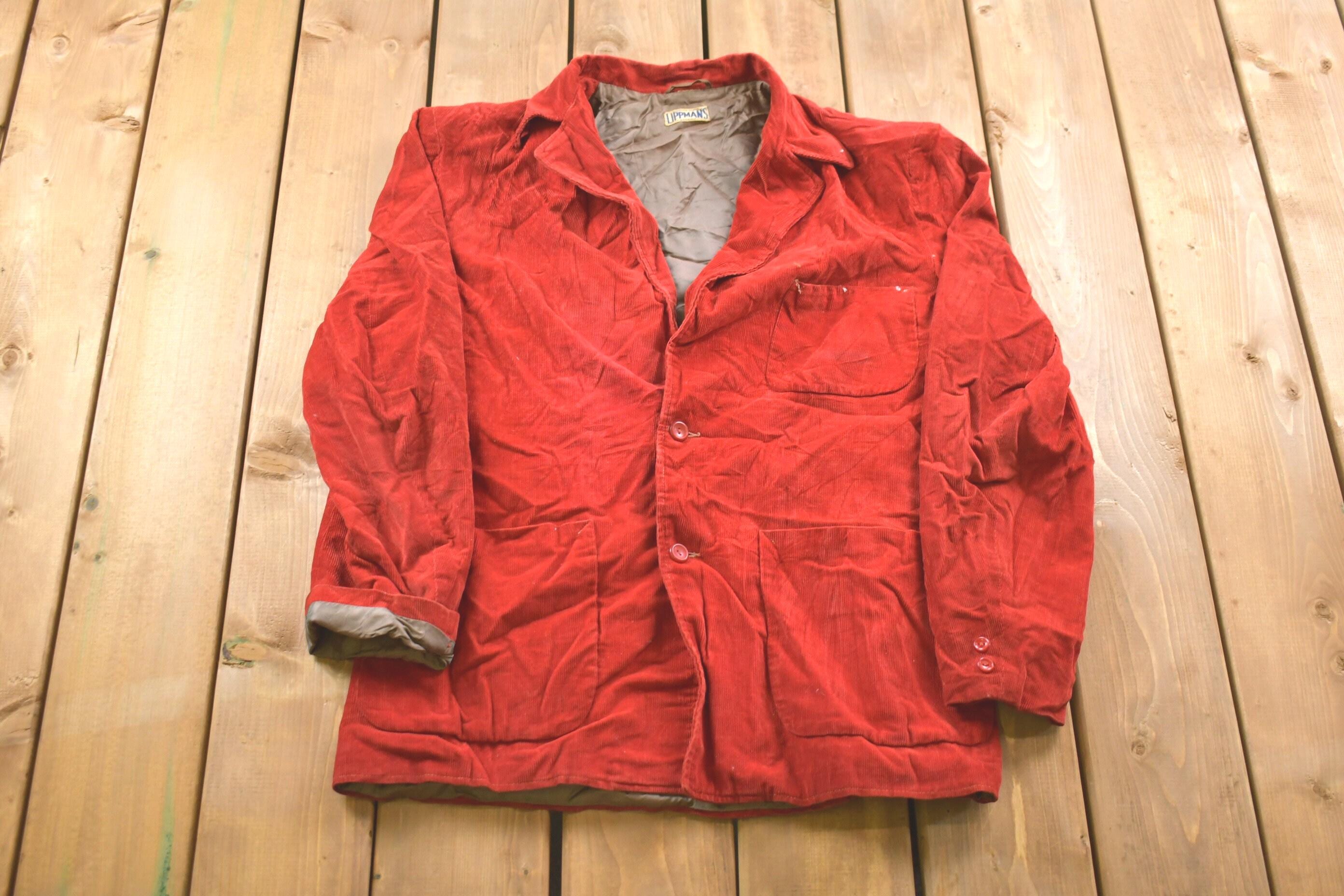 Vintage 1980s Lippman's Corduroy Blazer