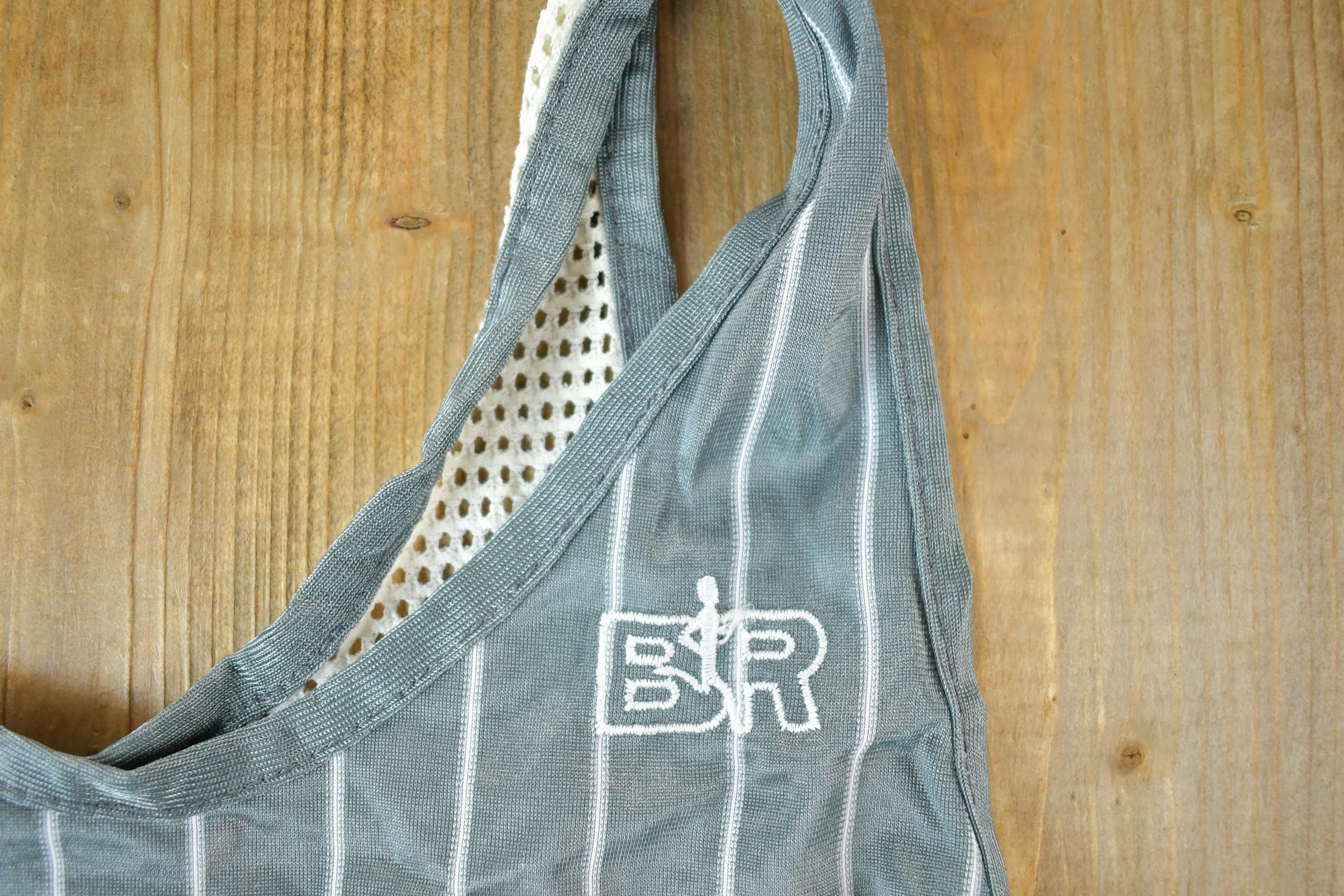Vintage 1980s BR Running Embroidered Mesh Tank Top Men's XS