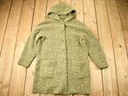 Vintage 1990s Button Up Fleece Hoodie