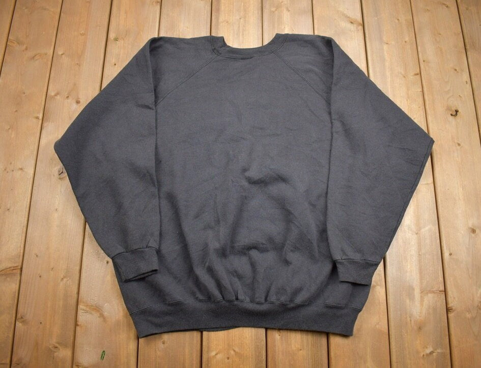 Vintage 1990s Hanes Black Sweatshirt