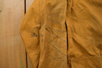 Vintage 1980s Saftbak Hunting Canvas Blazer Jacket