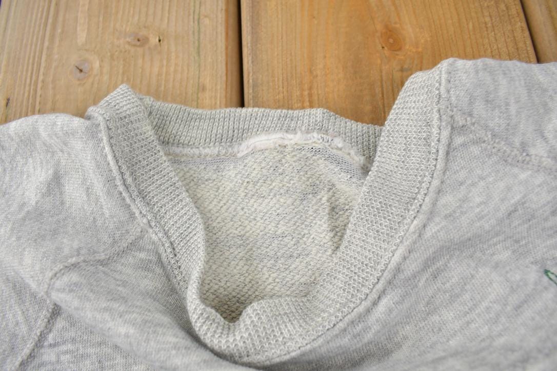 Vintage 1980s Springvale Campground Stanchfield Michigan Souvenir Crewneck Sweatshirt