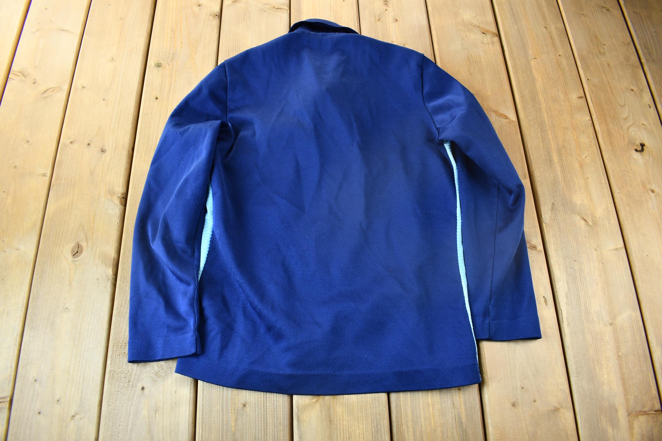 Vintage 1970s Monochromatic Half Zip Sweatshirt