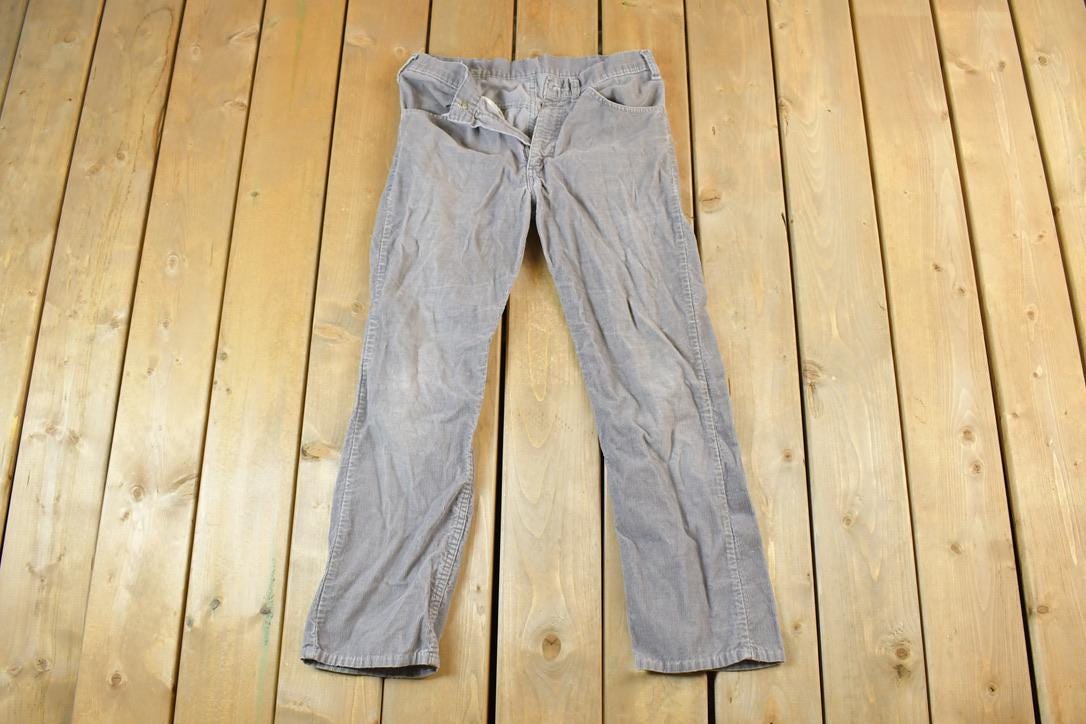 Vintage 1980s Levi Strauss White Tab Corduroy Jeans Size