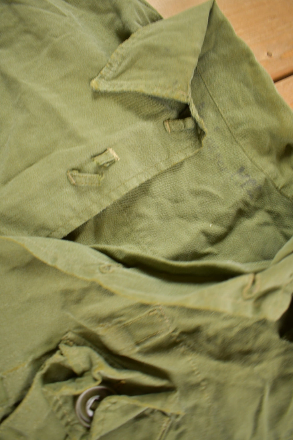 Vintage 1980s Army Military Field Jacket