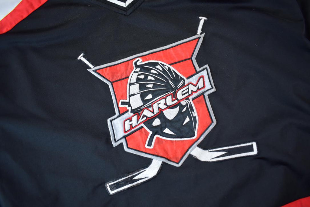 Vintage 1990s Harlem Embroidered Hockey Jersey Size XL
