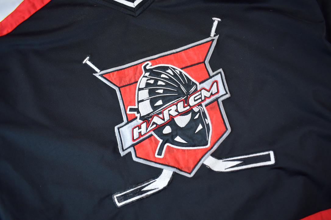 Vintage 1990s Harlem Embroidered Hockey Jersey Size XL