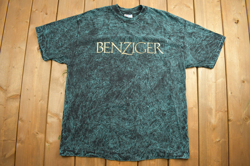 Vintage 1990s Benziger Winery Stonewash Graphic T-Shirt