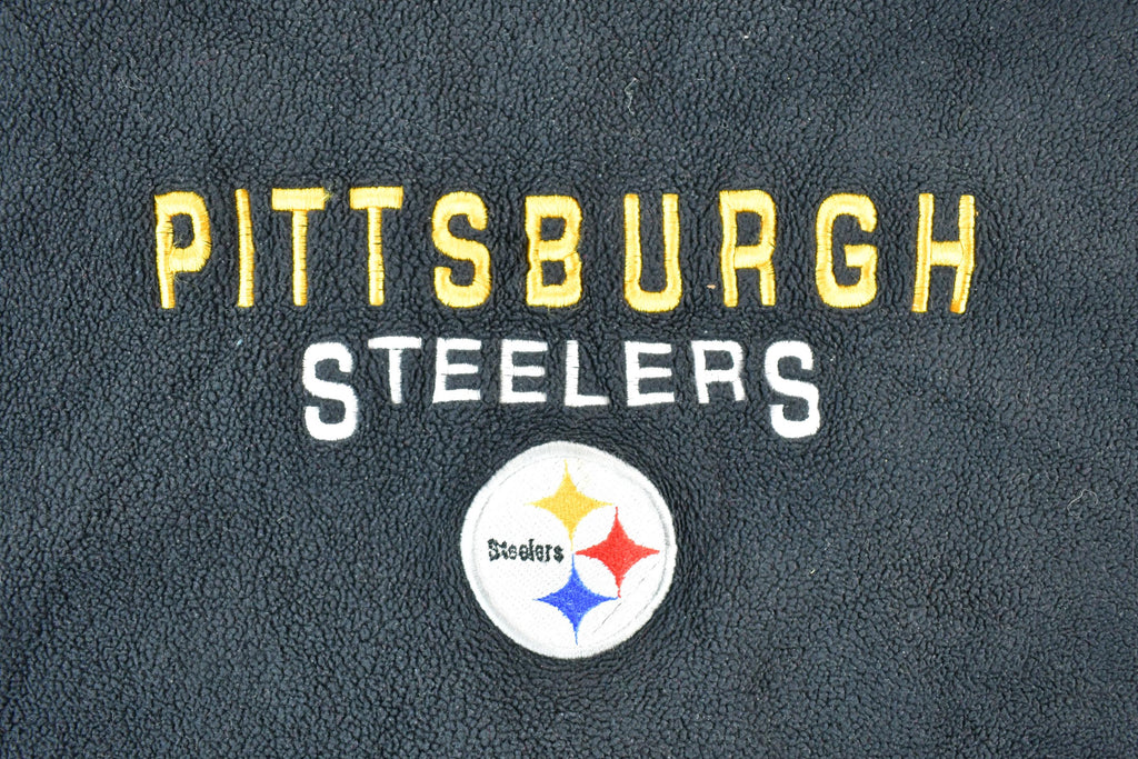 Vintage 1990s Pittsburgh Steelers NFL Crewneck Fleece Sweatshirt Mens L