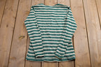 Vintage 1990s Cute Stripped Knitted Cardigan Sweater