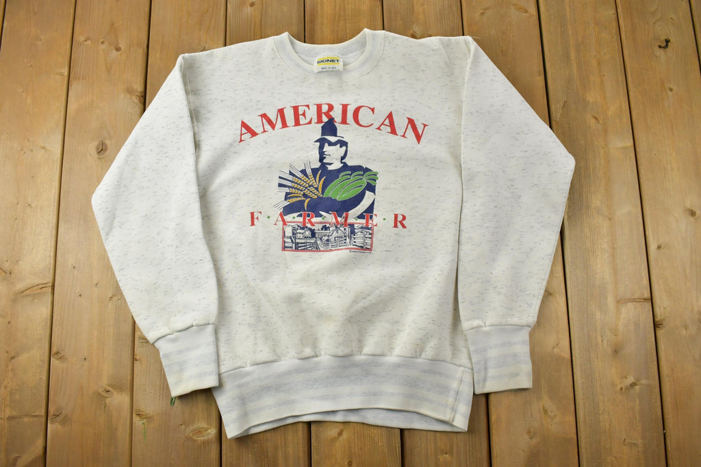 Vintage 1990s American Farmer Signet Crewneck Sweatshirt