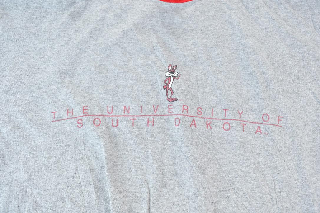 Vintage 1990s University Of South Dakota Collegiate T-Shirt