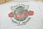 Vintage 1990s Jackson Hole Wyoming Mangy Moose Bar Souvenir Pocket T-Shirt Mens L  Streetwear  90s Vacation Tee  Travel  Hanes Beefy