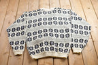Vintage 1990s Xstatx Knitted Patterned Cardigan Sweater