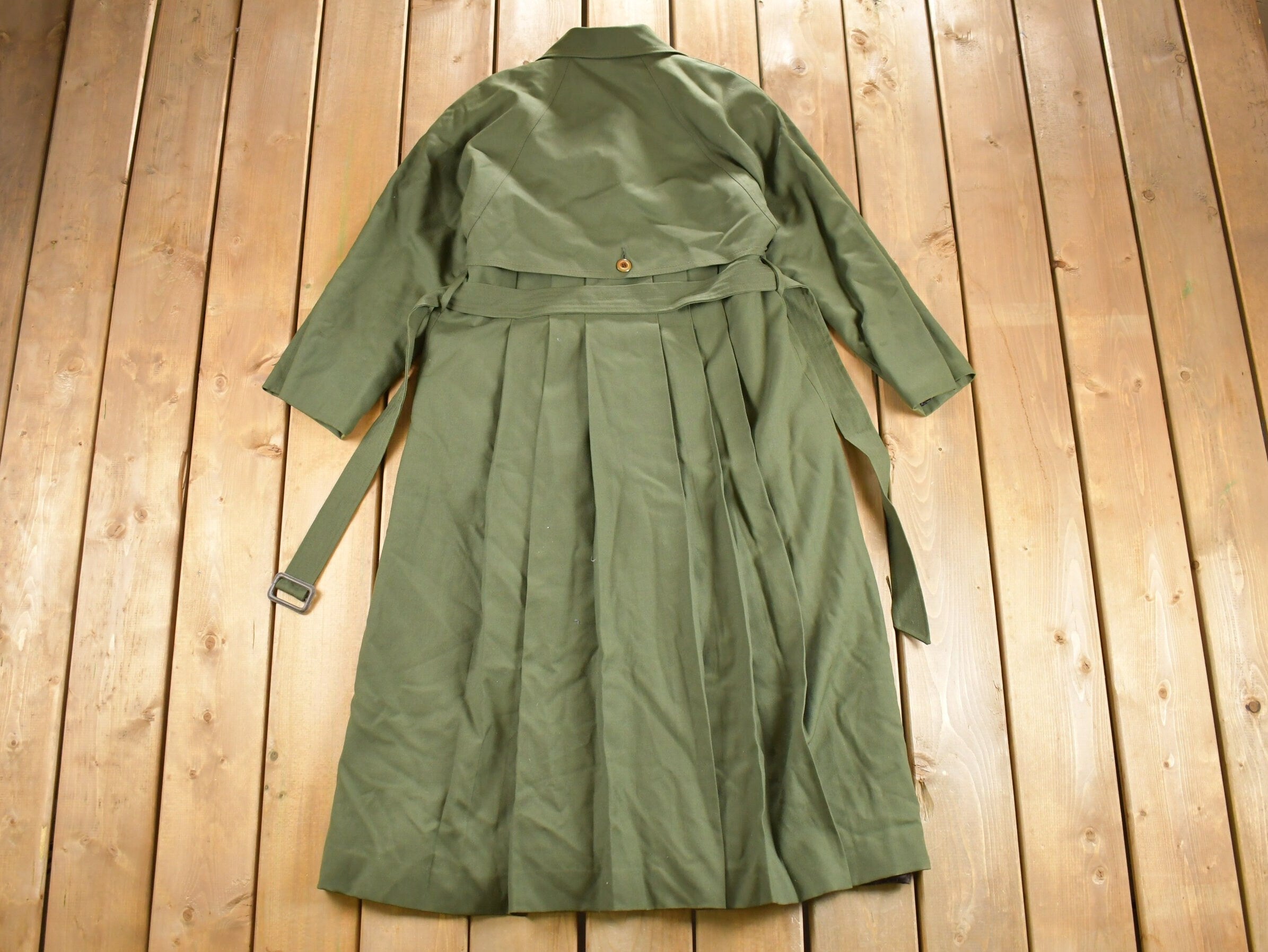 Vintage 1980s Wool Over Coat