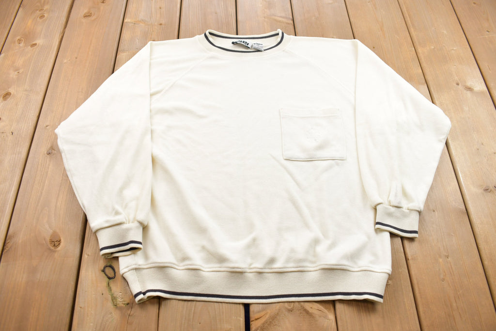 Vintage 1990s Gitano Pocket Crewneck Sweatshirt