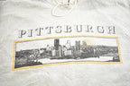 Vintage 1990s Pittsburgh Souvenir Travel Hoodie Made In USA