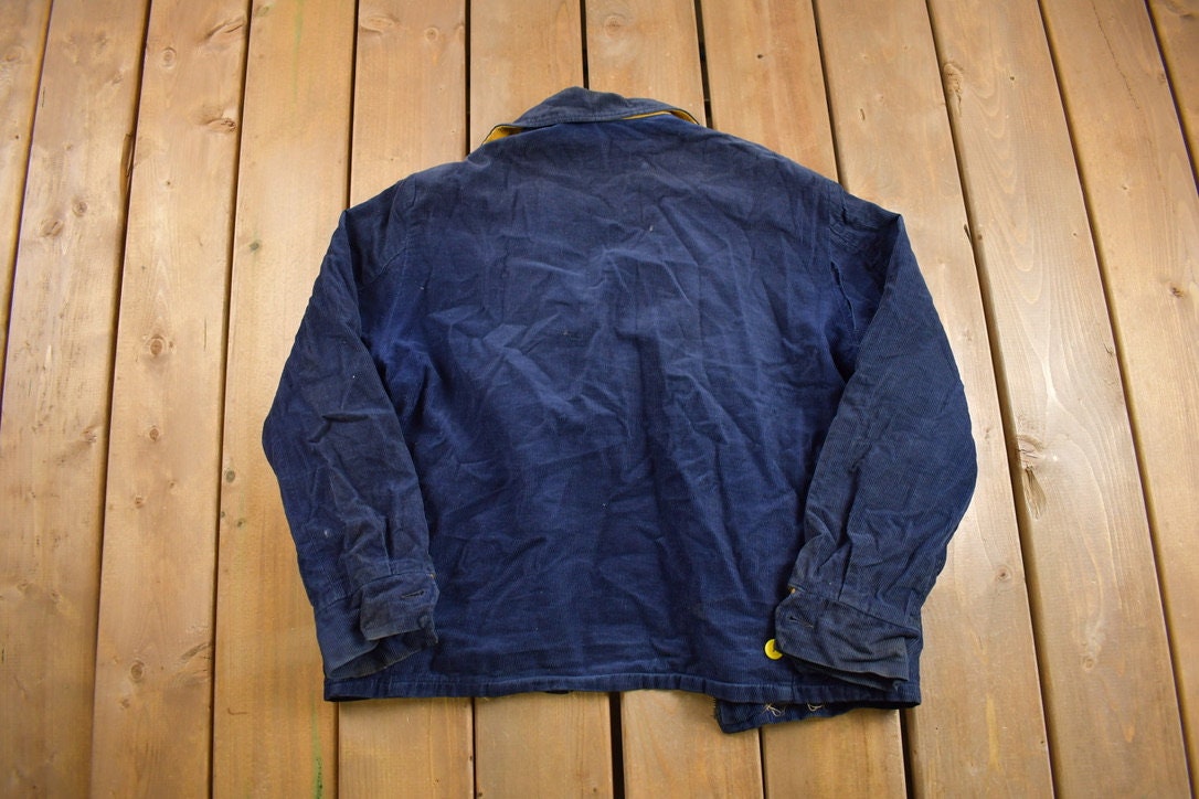 Vintage 1940s Corduroy Varsity Fraternity Jacket