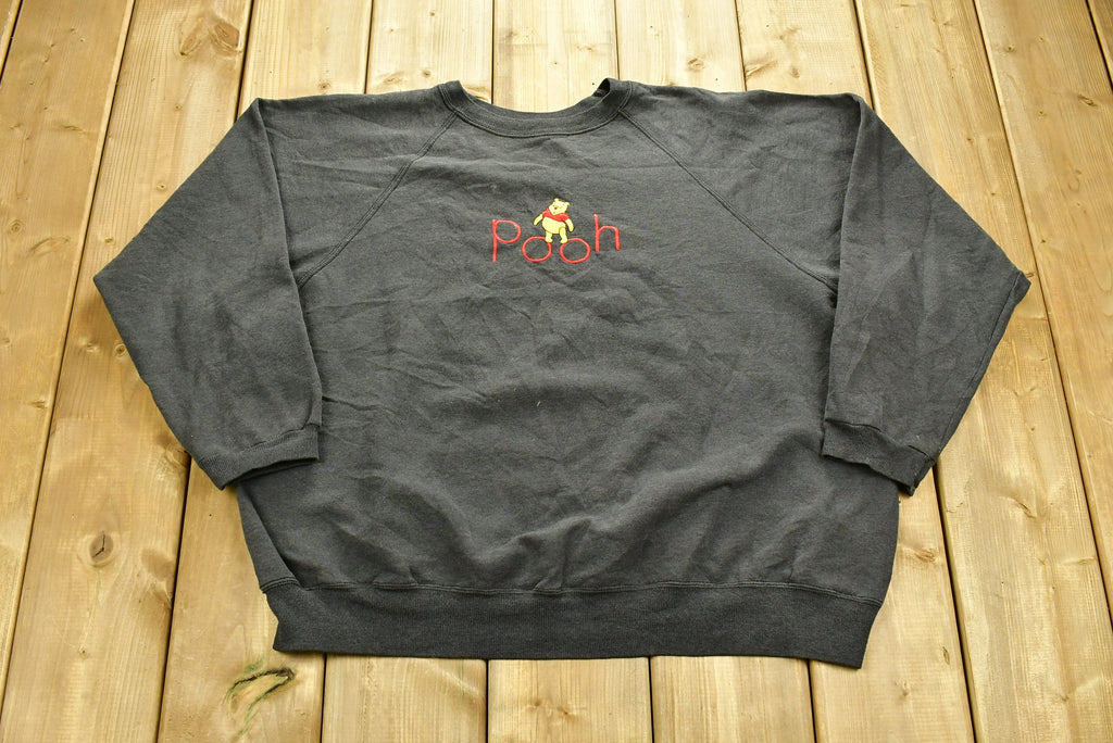 Vintage 1990s Winnie The Pooh Raglan Crewneck