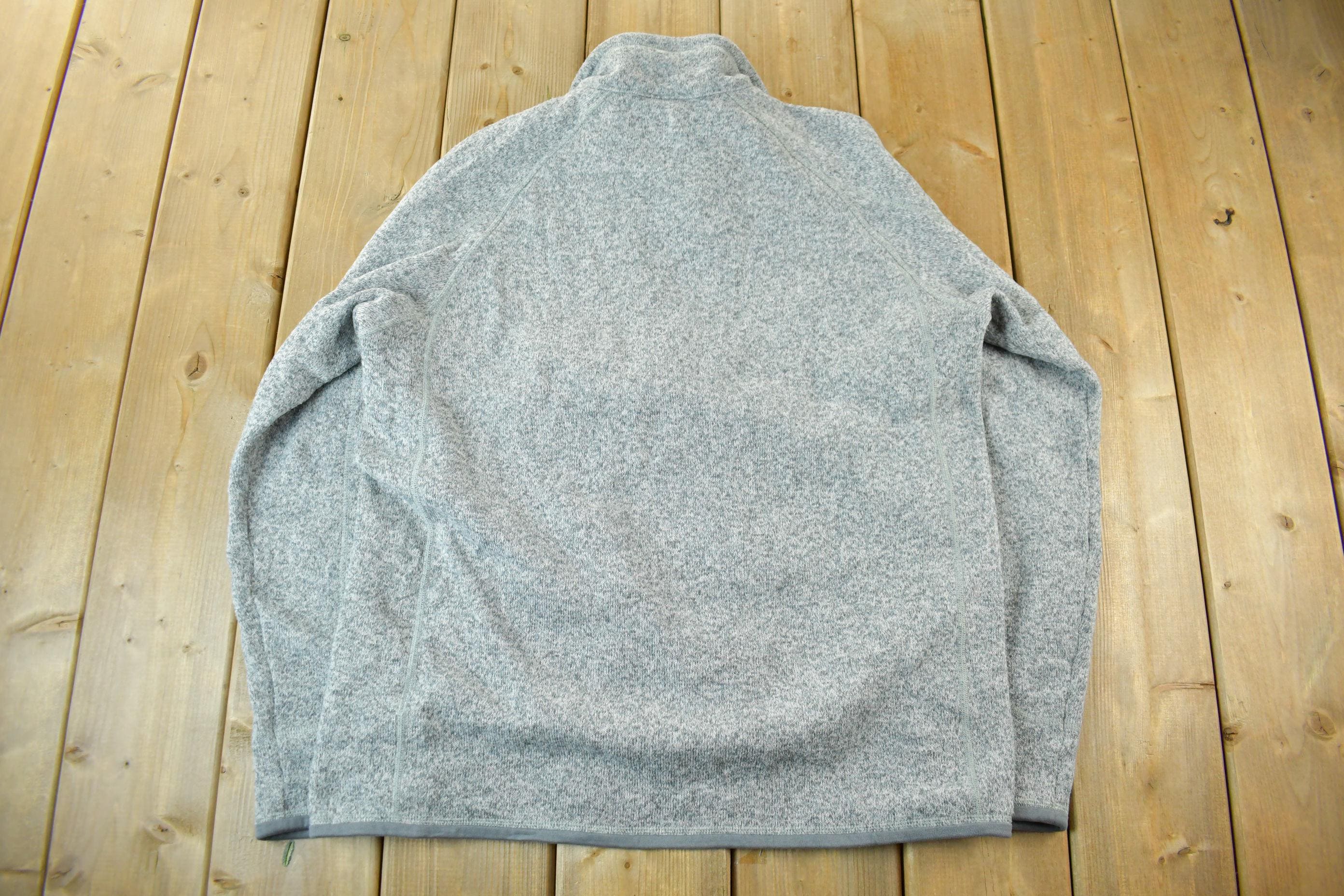 Vintage 2000s Patagonia Quarter Zip Fleece Sweater Men's Large