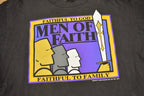 Vintage 1990s Men Of Faith Real Men Love Jesus Graphic T Shirt