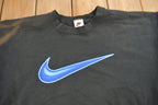 Vintage 1990s Nike Big Swoosh Sun-Dyed Crewneck Sweatshirt