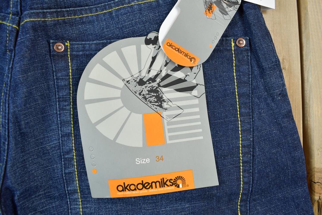 Vintage Y2K Akademiks Deadstock Jeans