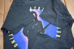 Vintage 1990 Joe Satriani Flying In A Blue Dream Tour Band T-shirt