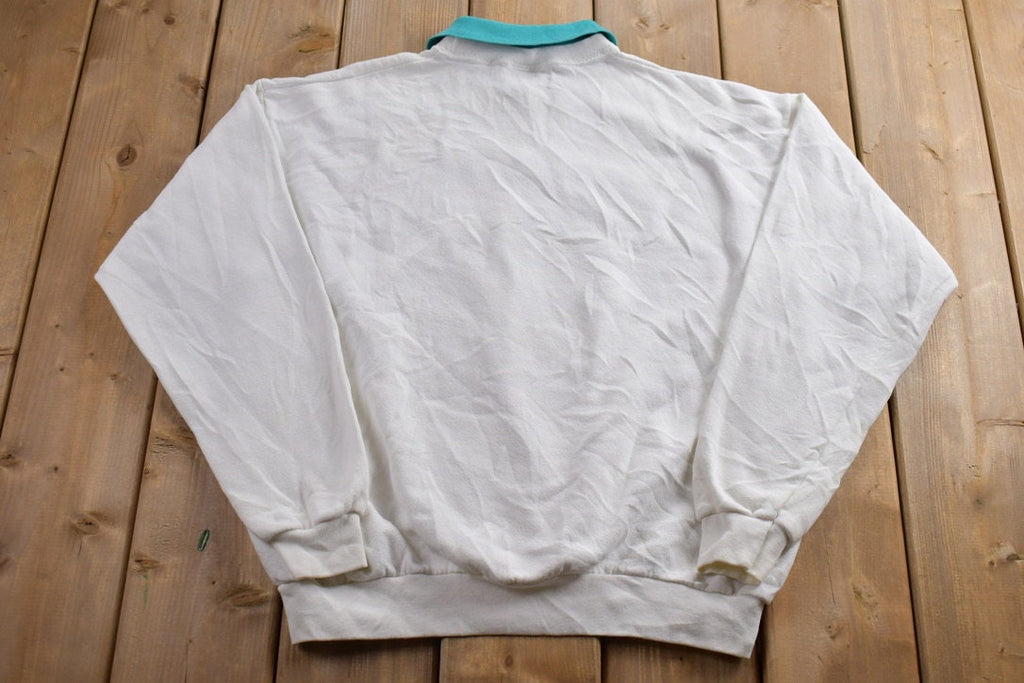 Vintage 1990s Cute Mom Collared Crewneck Sweatshirt