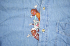 Vintage 1990s Hersheys Chocolate Button Up Shirt