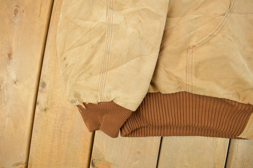 Vintage 1990s Carhartt Hooded Jacket Men's 2XL